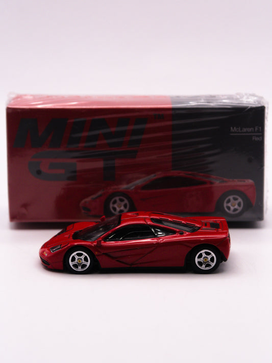 Mini GT #654 McLaren F1 Red