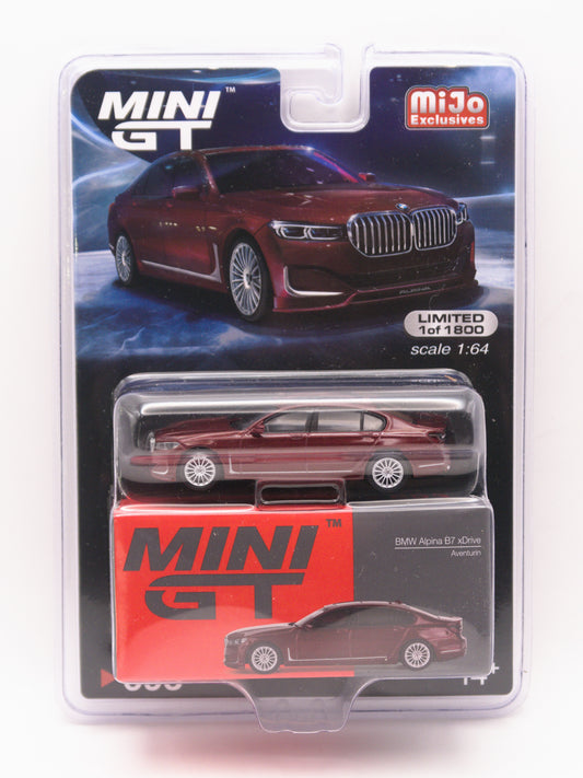 Mini GT #693 BMW Alpina B7 xDrive Czerwony *BLISTER