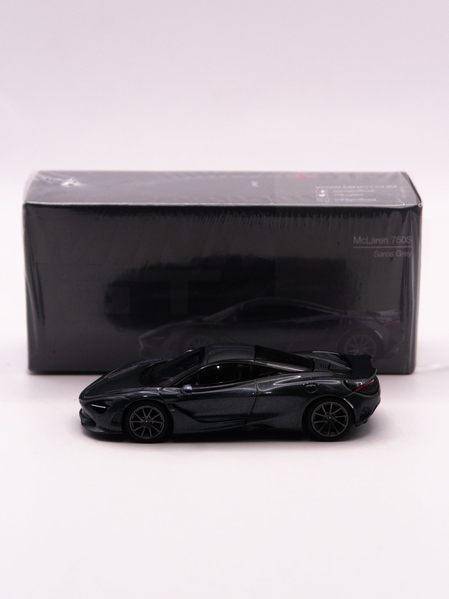 Mini GT #815 McLaren 750S Gray