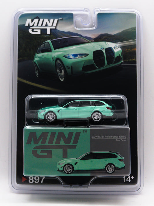 Mini GT #897 BMW M3 M Performance Touring Mint Green *BLISTER