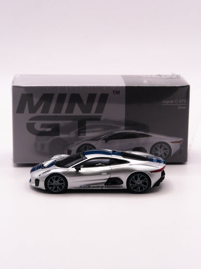 Mini GT #960 Jaguar C-X75 Silver