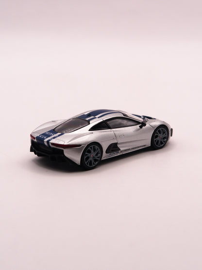 Mini GT #960 Jaguar C-X75 Silver