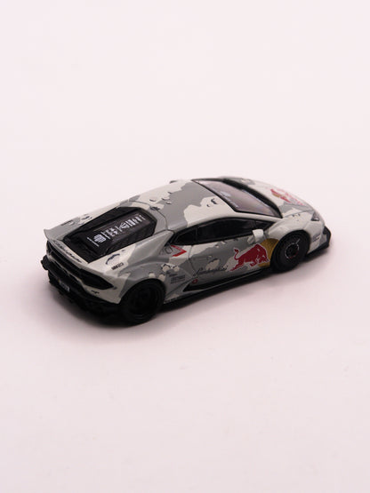 Mini GT #967 Lamborghini Huracan LB WORKS Mad Mike NIMBUL Gray