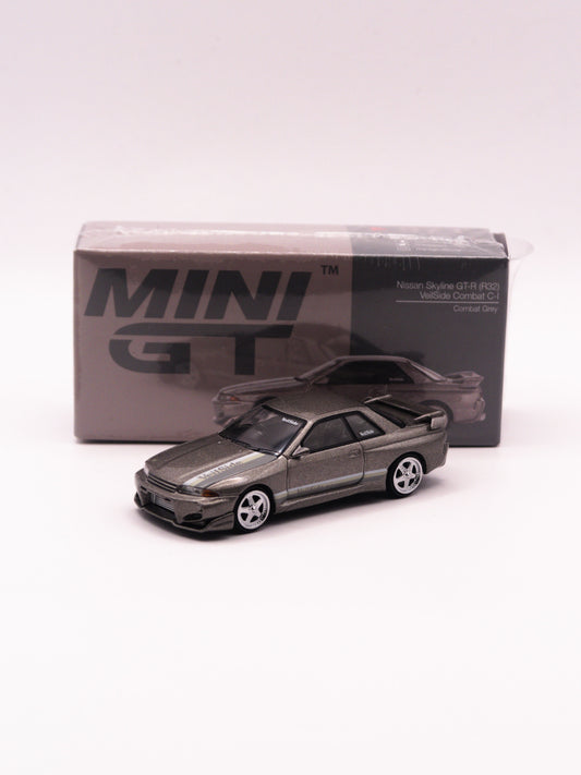 Mini GT #971 Nissan Skyline GT-R R32 VeilSide Combat CI Combat Grey