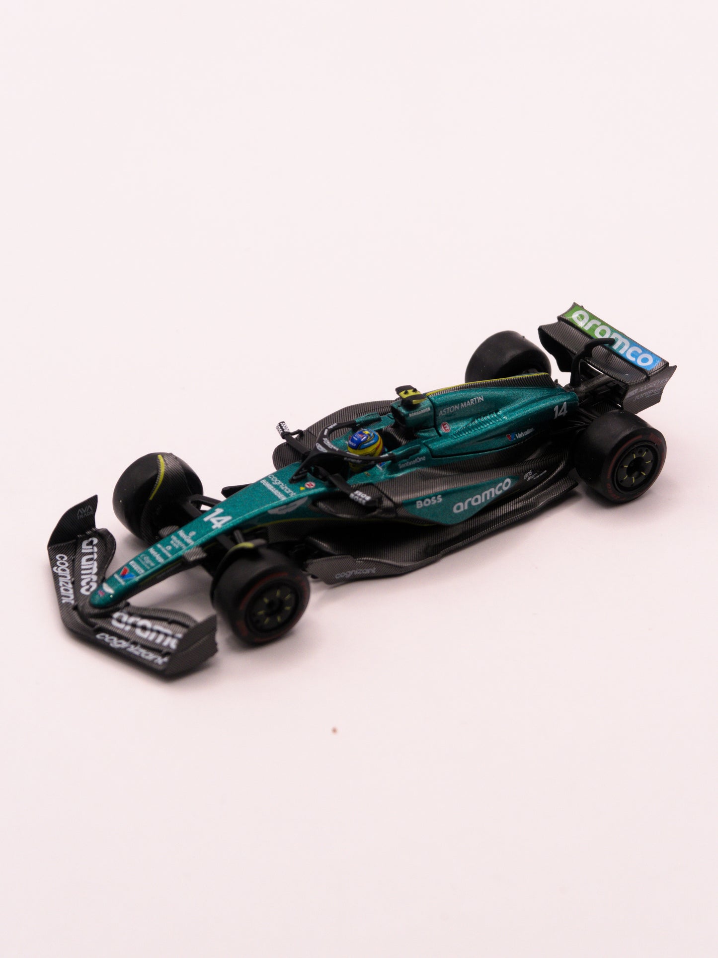 Mini GT #999 Aston Martin AMR24 Bahrain - Fernando Alonso #14 *Pudełko