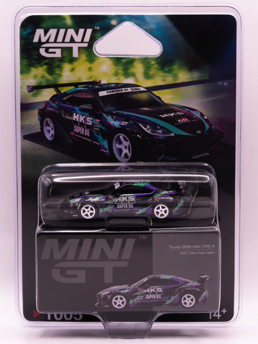 Mini GT #1005 Toyota GR86 HKS Type R *Blister