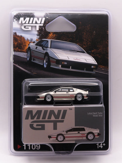 Mini GT #1109 Lotus Esprit Turbo Silver *BLISTER