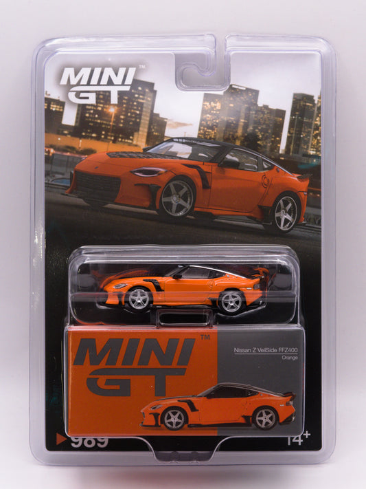 Mini GT #989 Nissan Z VeilSide FFZ400 Pomarańczowy *Blister