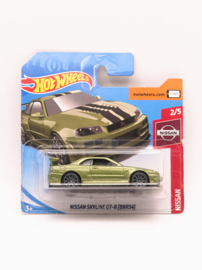 Nissan Skyline GT-R R34 Zielony *Karta