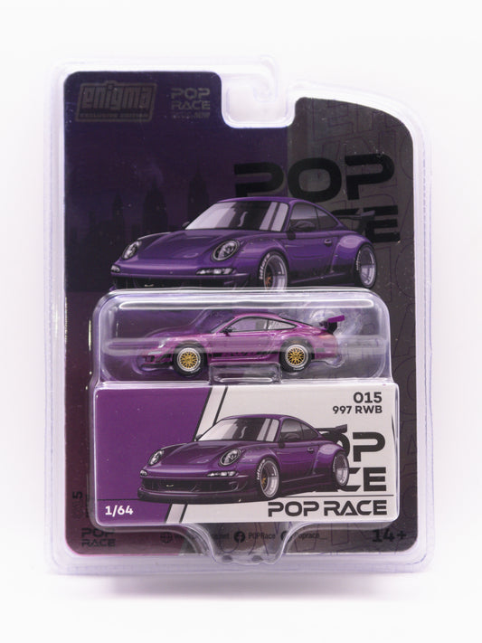 Pop Race PRE015 Porsche RWB 997 Fioletowy Blister