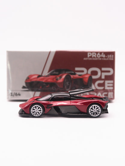 Pop Race #152 Aston Martin Valkyrie Czerwony PR640152
