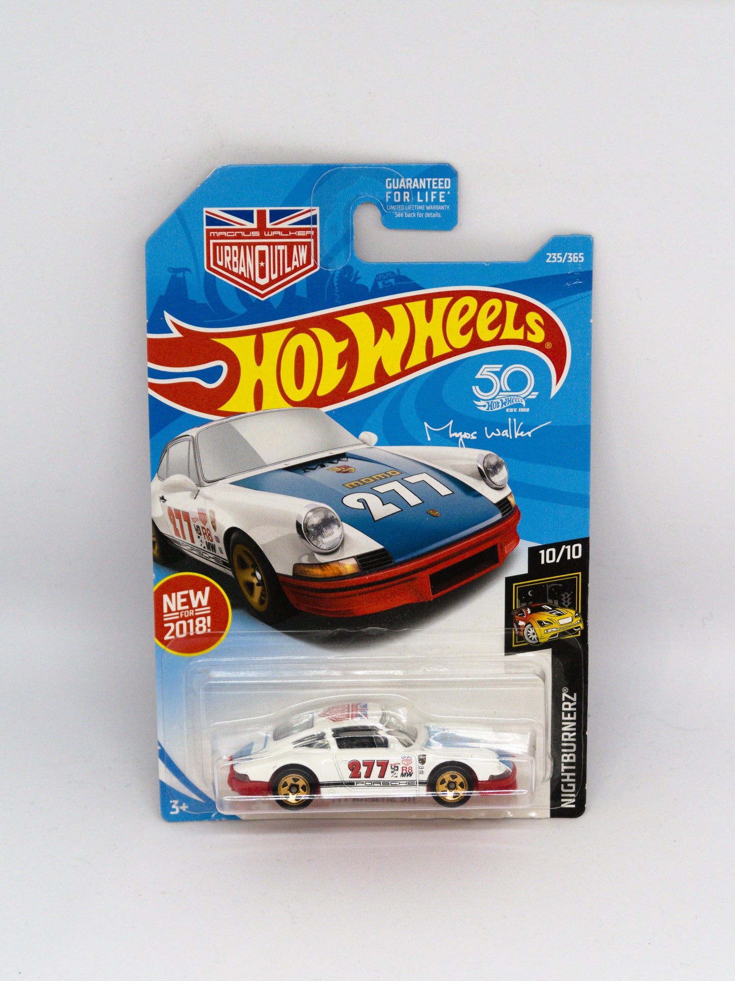 '71 Porsche 911 White - Red Underside