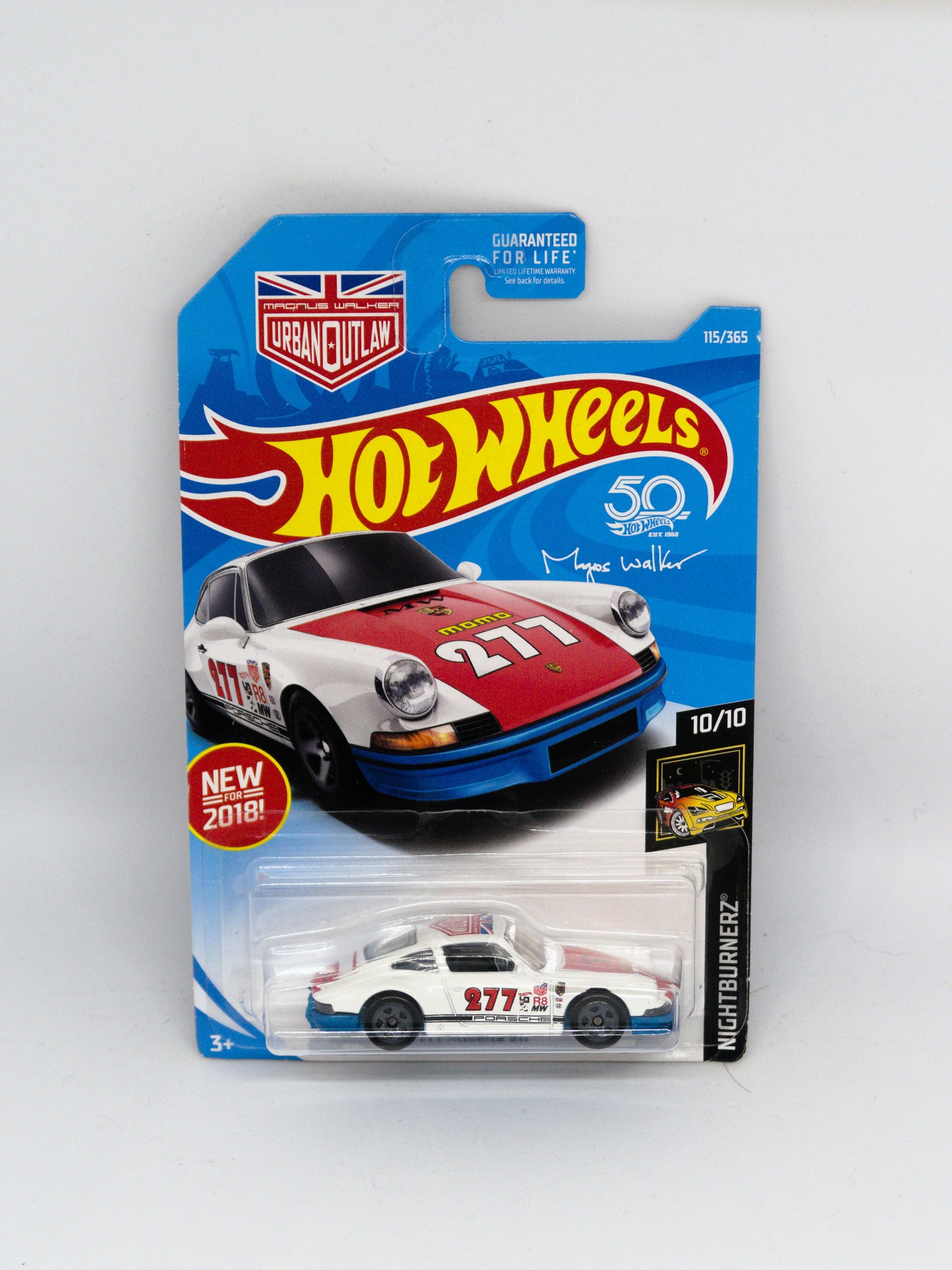 '71 Porsche 911 White - Blue Underside (2018)