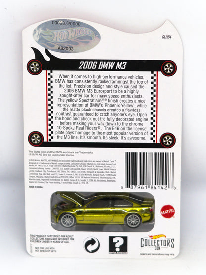 Red Line Club RLC '06 BMW M3 E46 Gold #33