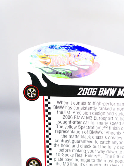 Red Line Club RLC '06 BMW M3 E46 Gold #33