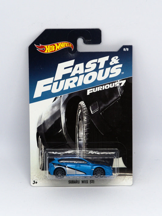Subaru WRX STI Fast &amp; Furious Furious 7 Blue
