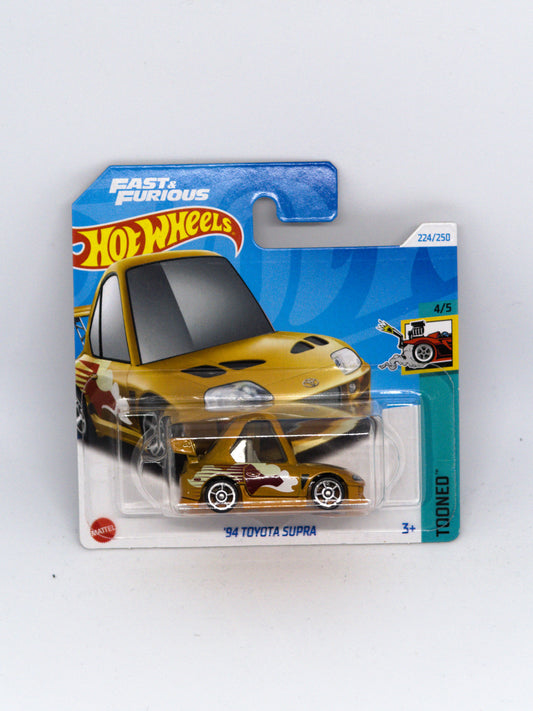 Toyota Supra Tooned Gold