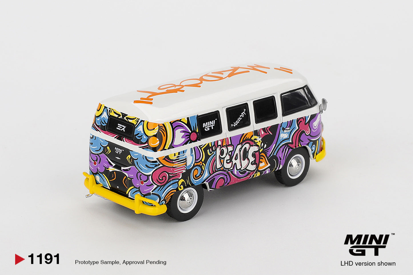 *PRESALE Mini GT #1191 Volkswagen T1 Micro Bus Mizu Design *PUDEŁKO!
