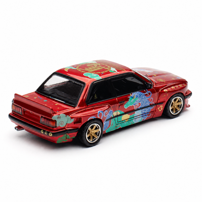 *PRESALE Inno64 BMW M3 E30 Rocket Bunny Czerwony Chinese New Year Special Edition