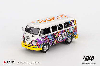 *PRESALE Mini GT #1191 Volkswagen T1 Micro Bus Mizu Design *PUDEŁKO!