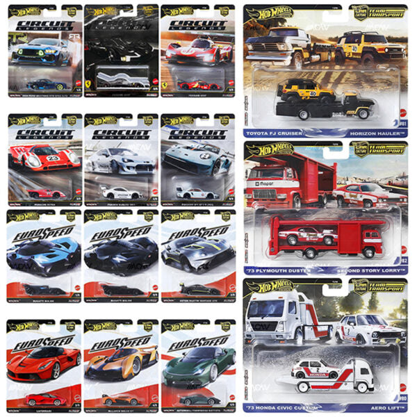 *PREORDER Hot Wheels Car Culture & Team Transport 2025 Set 3/4 Factory Sealed