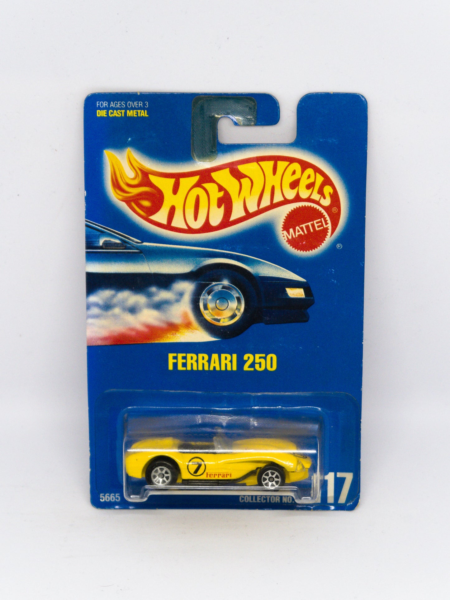 Ferrari 250 Yellow - Wheel Variant 7SP + Grill Variant Black