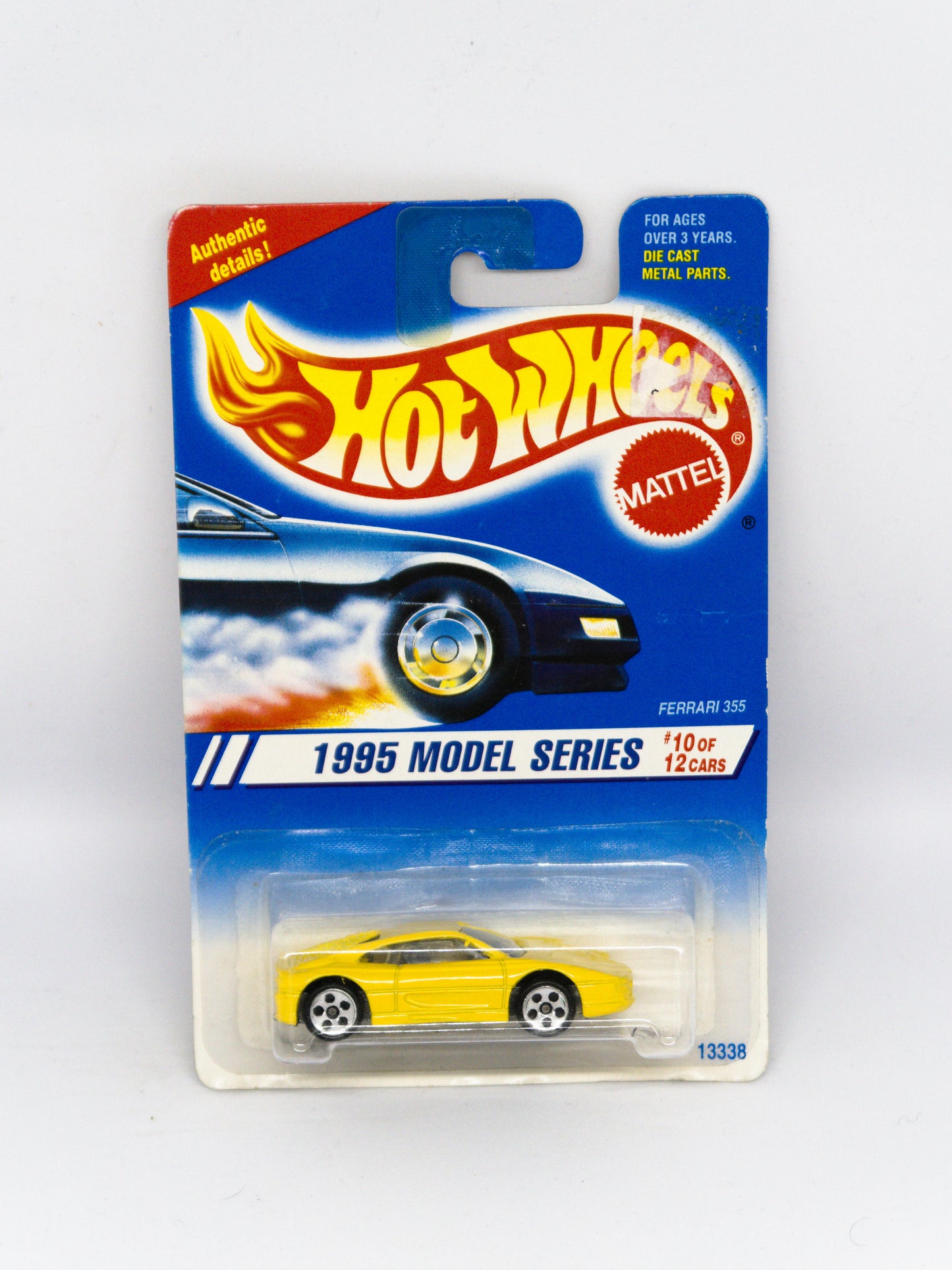 Ferrari 355 Yellow 1995 - Variant 5 DOT Without Stripe *Card