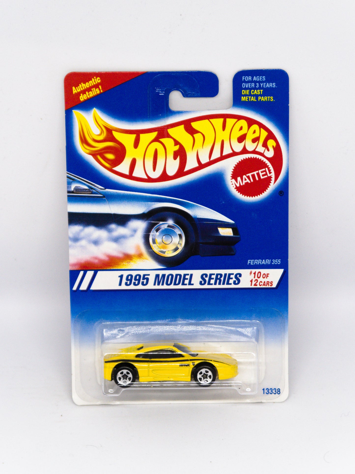 Ferrari 355 Yellow 1995 - 5SP Variant With Black Stripe