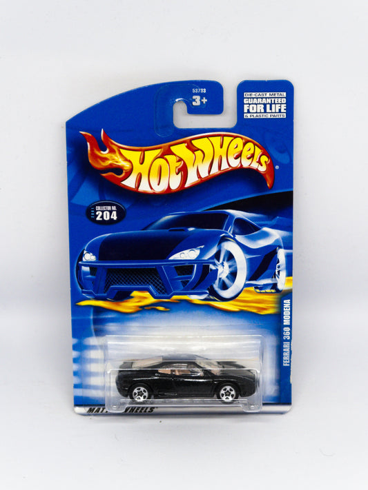 Ferrari 360 Modena Black - Wheel Variant 5SP