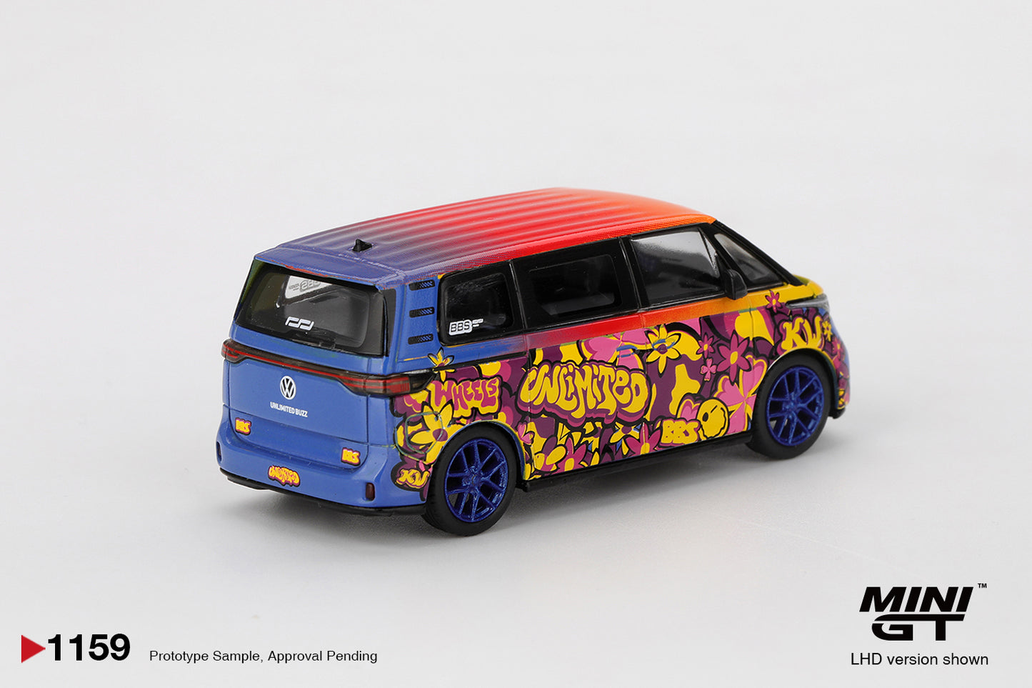 *PRESALE Mini GT #1159 Volkswagen ID Buzz KW/BBS 2025 *PUDEŁKO