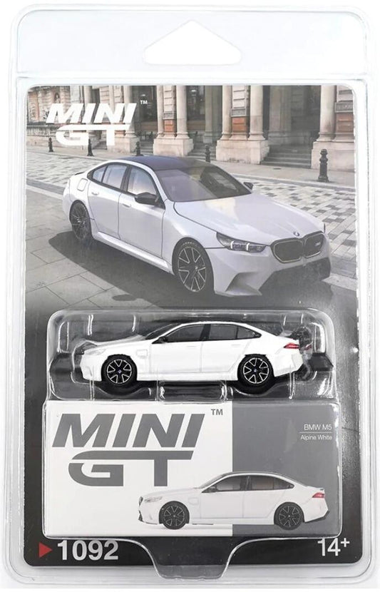 *PRESALE Mini GT #1092 BMW M5 Biały *BLISTER